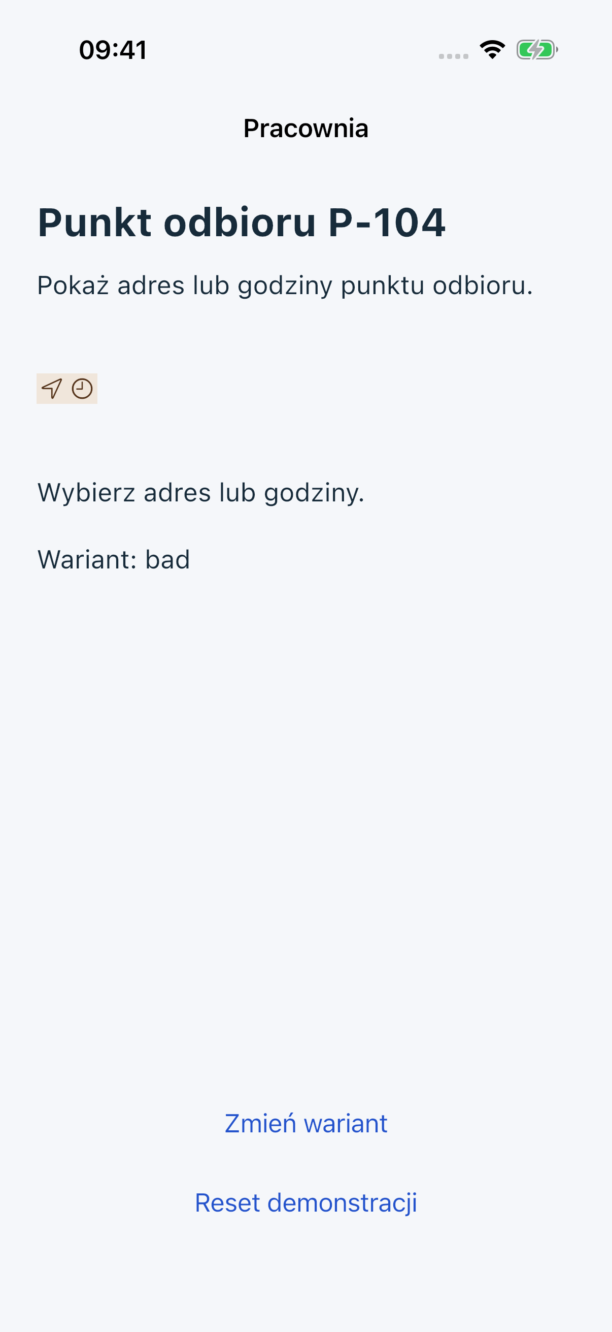 Bad na iOS: dwa małe cele 20 × 20 bez odstępu.