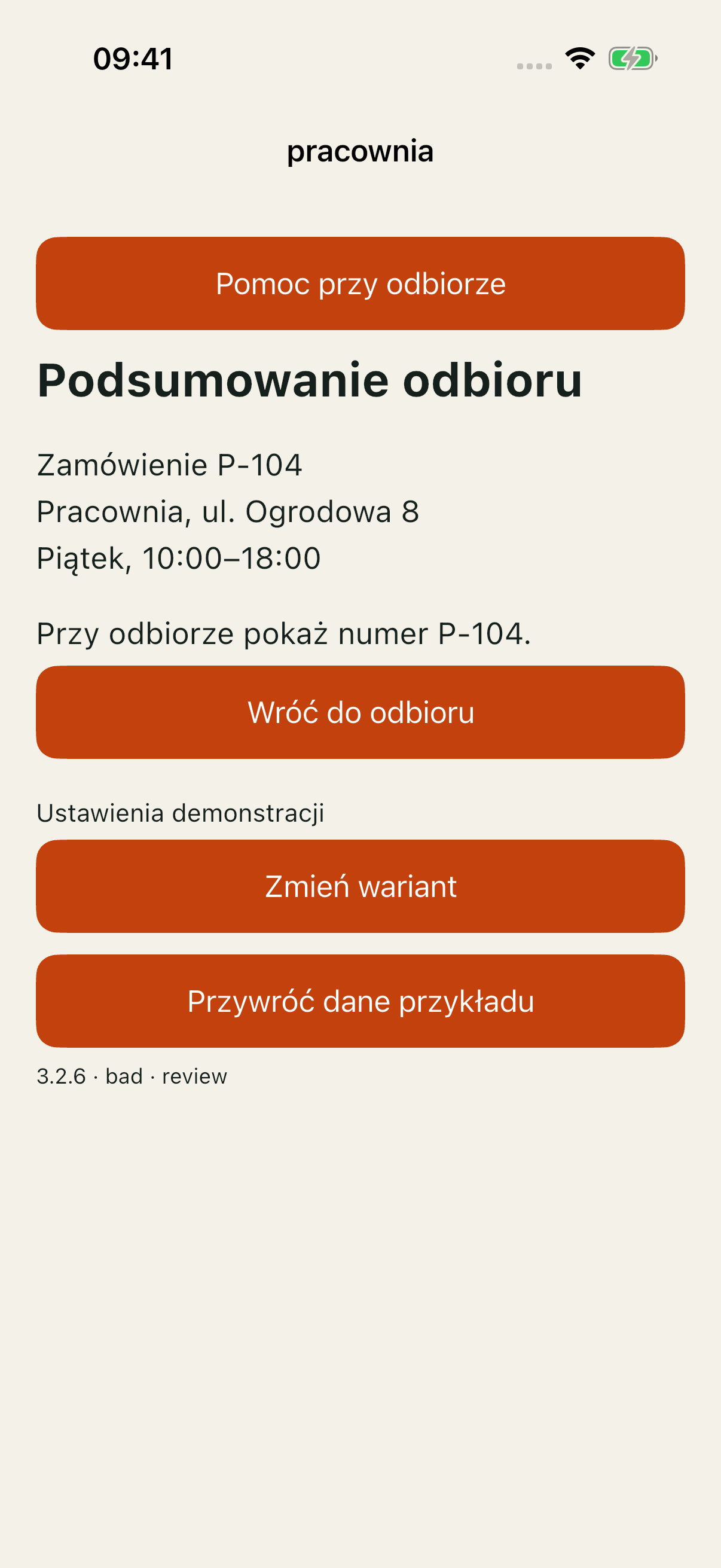 iOS bad review: pomoc przed nagłówkiem podsumowania.