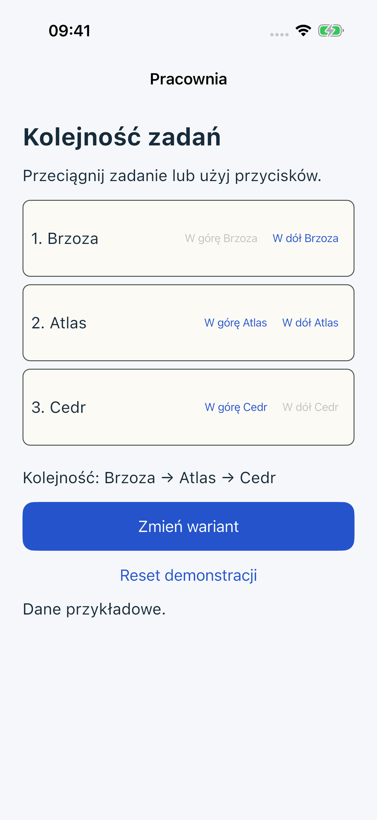 Good po W dół Atlas: Brzoza, Atlas, Cedr.