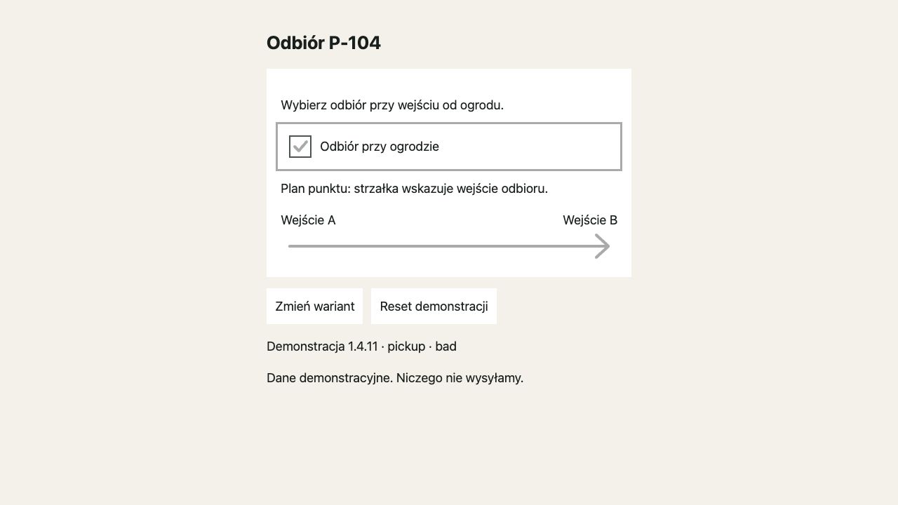 Pracownia WWW po wejściu klawiaturą: jasny zewnętrzny obrys fokusu, jasny checkmark i strzałka.