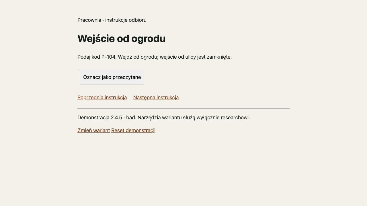 Bad WWW: ta sama instrukcja wejścia z poprzednia/następna, bez wyszukiwania.