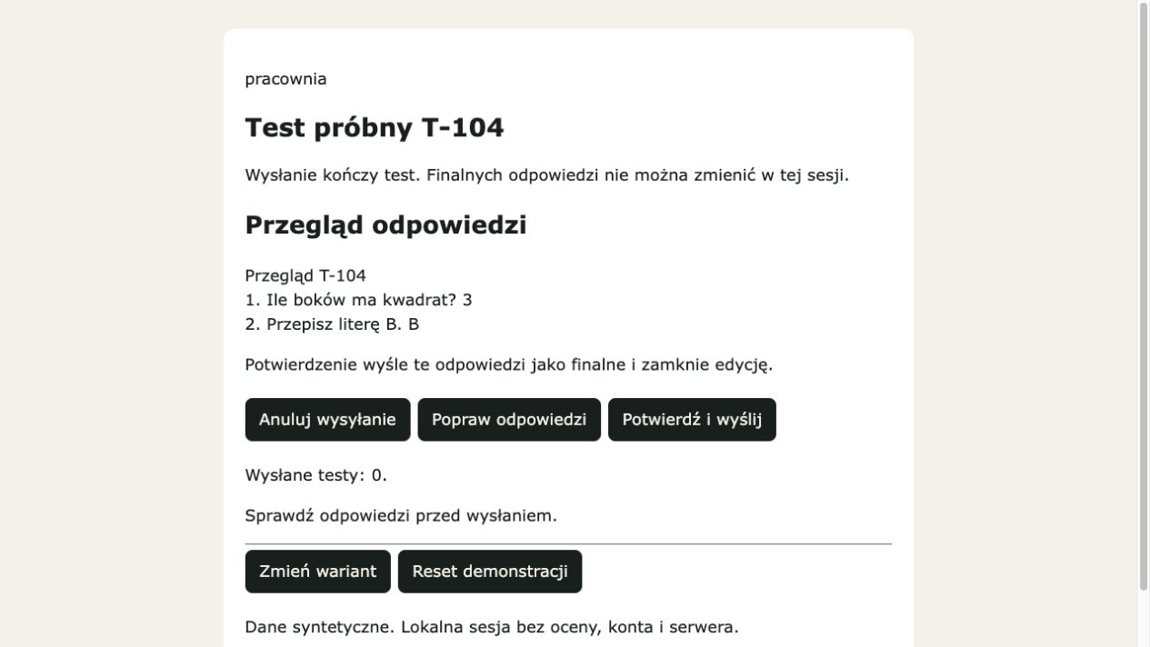 Web good: odpowiedzi 3 i B dostępne do przeglądu i poprawy.