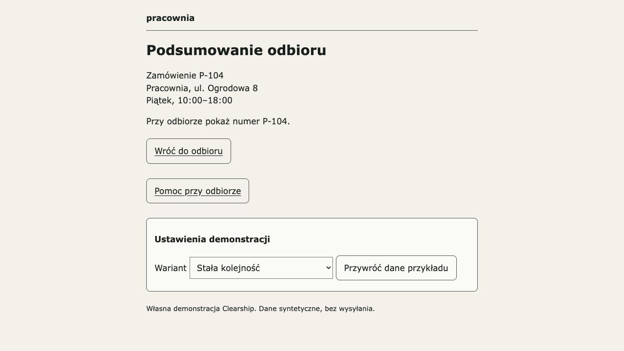 Good review: pomoc pozostaje po podsumowaniu odbioru.
